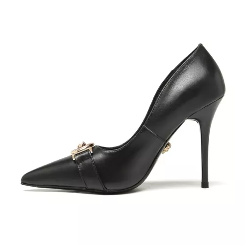 Cheap Versace High-Heeled Shoes For Women #1363342 Replica Wholesale [$80.00 USD] [ITEM#1363342] on Replica Versace High-Heeled Shoes