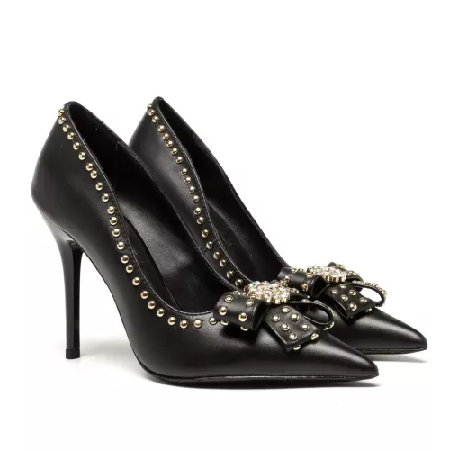 Cheap Versace High-Heeled Shoes For Women #1363344 Replica Wholesale [$80.00 USD] [ITEM#1363344] on Replica Versace High-Heeled Shoes