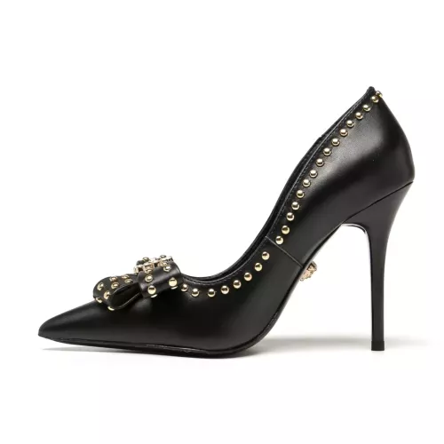 Cheap Versace High-Heeled Shoes For Women #1363344 Replica Wholesale [$80.00 USD] [ITEM#1363344] on Replica Versace High-Heeled Shoes
