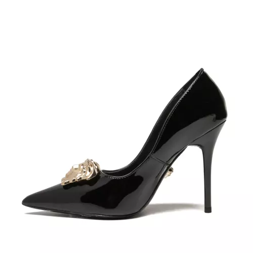 Cheap Versace High-Heeled Shoes For Women #1363347 Replica Wholesale [$80.00 USD] [ITEM#1363347] on Replica Versace High-Heeled Shoes