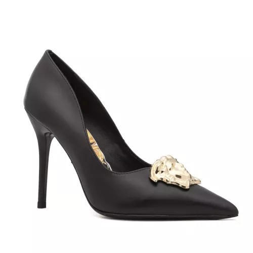Cheap Versace High-Heeled Shoes For Women #1363348 Replica Wholesale [$80.00 USD] [ITEM#1363348] on Replica Versace High-Heeled Shoes