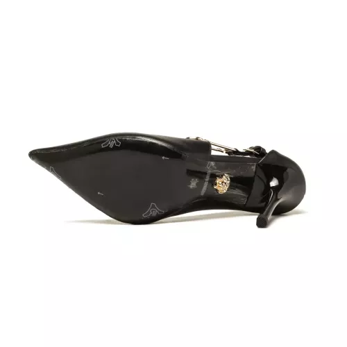 Cheap Versace High-Heeled Shoes For Women #1363350 Replica Wholesale [$80.00 USD] [ITEM#1363350] on Replica Versace High-Heeled Shoes