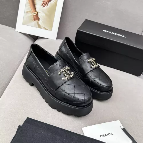 Cheap Chanel Leather Shoes For Women #1363357 Replica Wholesale [$98.00 USD] [ITEM#1363357] on Replica Chanel Leather Shoes