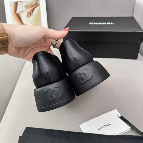 Cheap Chanel Leather Shoes For Women #1363357 Replica Wholesale [$98.00 USD] [ITEM#1363357] on Replica Chanel Leather Shoes