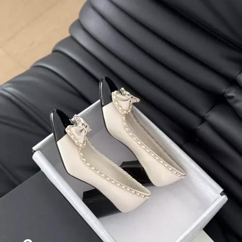 Cheap Chanel High-Heeled Shoes For Women #1363361 Replica Wholesale [$102.00 USD] [ITEM#1363361] on Replica Chanel High-Heeled Shoes