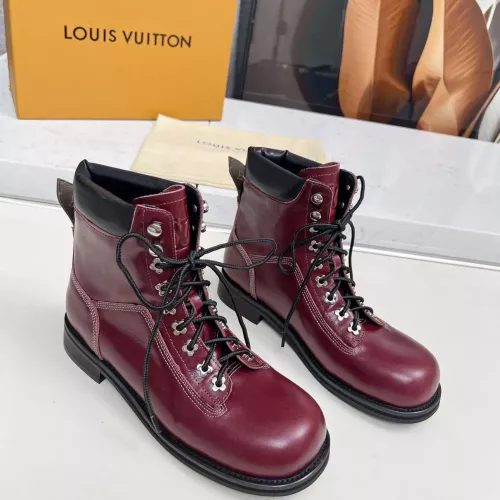 Cheap Louis Vuitton Boots For Women #1363380 Replica Wholesale [$105.00 USD] [ITEM#1363380] on Replica Louis Vuitton Boots