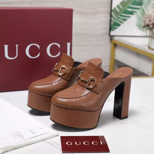 Cheap Gucci Slippers For Women #1363389 Replica Wholesale [$128.00 USD] [ITEM#1363389] on Replica Gucci Slippers