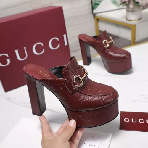 Cheap Gucci Slippers For Women #1363390 Replica Wholesale [$128.00 USD] [ITEM#1363390] on Replica Gucci Slippers