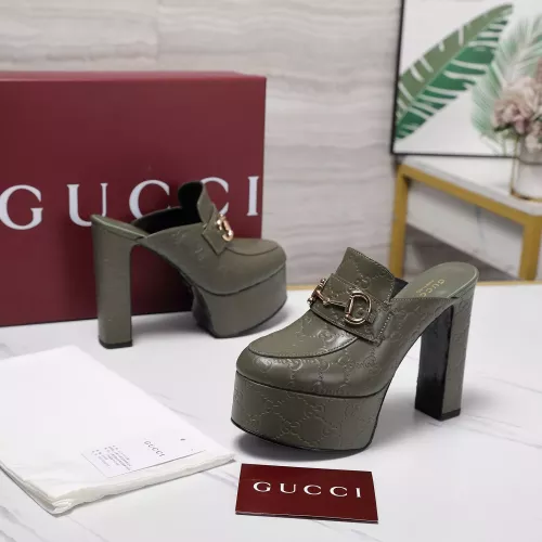 Cheap Gucci Slippers For Women #1363391 Replica Wholesale [$128.00 USD] [ITEM#1363391] on Replica Gucci Slippers