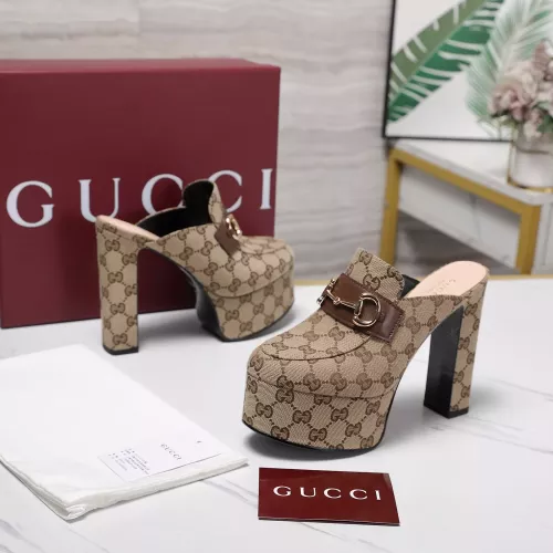 Cheap Gucci Slippers For Women #1363393 Replica Wholesale [$128.00 USD] [ITEM#1363393] on Replica Gucci Slippers