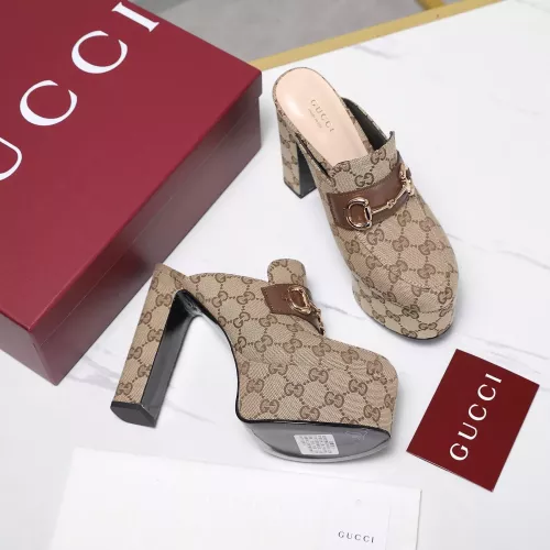 Cheap Gucci Slippers For Women #1363393 Replica Wholesale [$128.00 USD] [ITEM#1363393] on Replica Gucci Slippers