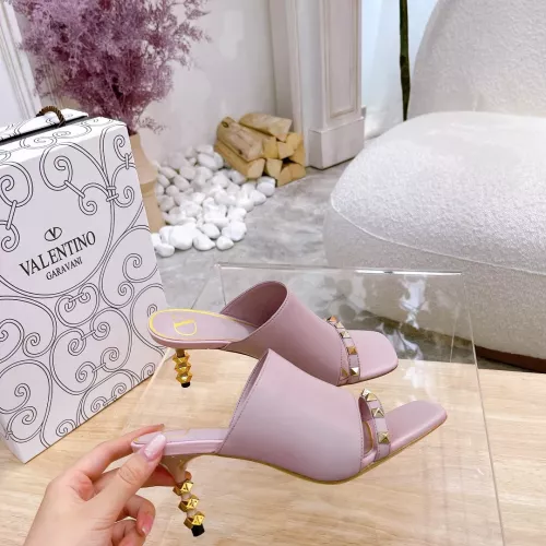 Cheap Valentino Slippers For Women #1363417 Replica Wholesale [$92.00 USD] [ITEM#1363417] on Replica Valentino Slippers