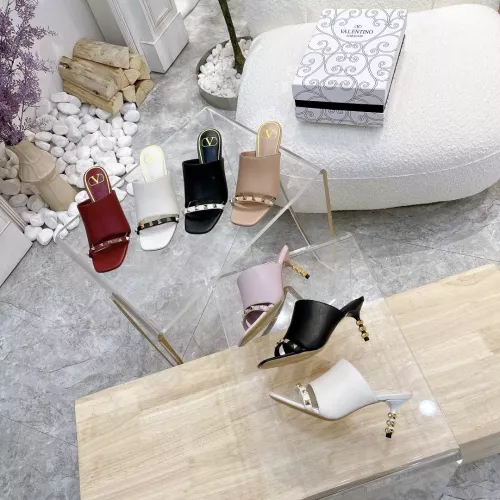 Cheap Valentino Slippers For Women #1363420 Replica Wholesale [$92.00 USD] [ITEM#1363420] on Replica Valentino Slippers