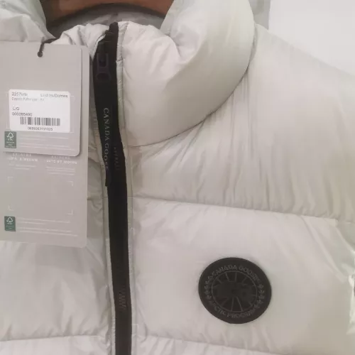 Cheap Canada Goose Down Feather Coat Sleeveless For Women #1363619 Replica Wholesale [$115.00 USD] [ITEM#1363619] on Replica Canada Goose Down Feather Coat