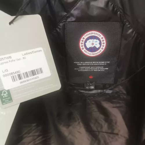 Cheap Canada Goose Down Feather Coat Sleeveless For Women #1363620 Replica Wholesale [$115.00 USD] [ITEM#1363620] on Replica Canada Goose Down Feather Coat