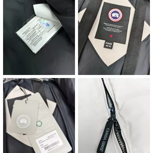 Cheap Canada Goose Down Feather Coat Long Sleeved For Women #1363621 Replica Wholesale [$160.00 USD] [ITEM#1363621] on Replica Canada Goose Down Feather Coat