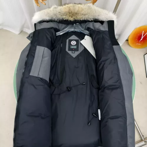 Cheap Canada Goose Down Feather Coat Long Sleeved For Women #1363622 Replica Wholesale [$160.00 USD] [ITEM#1363622] on Replica Canada Goose Down Feather Coat