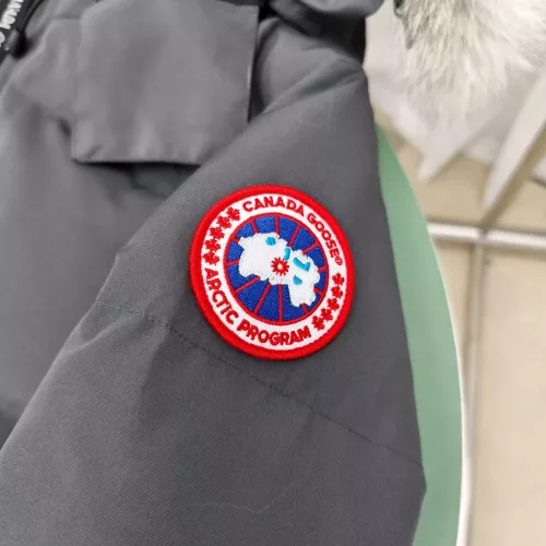 Cheap Canada Goose Down Feather Coat Long Sleeved For Women #1363622 Replica Wholesale [$160.00 USD] [ITEM#1363622] on Replica Canada Goose Down Feather Coat