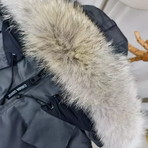 Cheap Canada Goose Down Feather Coat Long Sleeved For Women #1363622 Replica Wholesale [$160.00 USD] [ITEM#1363622] on Replica Canada Goose Down Feather Coat