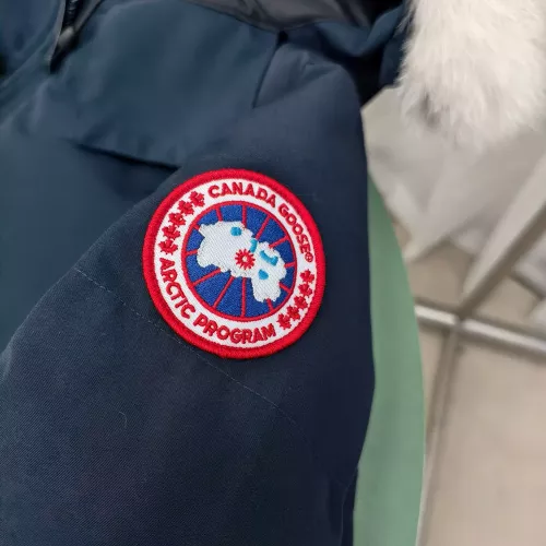 Cheap Canada Goose Down Feather Coat Long Sleeved For Women #1363623 Replica Wholesale [$160.00 USD] [ITEM#1363623] on Replica Canada Goose Down Feather Coat
