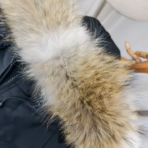 Cheap Canada Goose Down Feather Coat Long Sleeved For Women #1363624 Replica Wholesale [$160.00 USD] [ITEM#1363624] on Replica Canada Goose Down Feather Coat