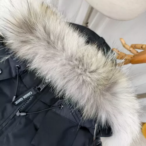 Cheap Canada Goose Down Feather Coat Long Sleeved For Women #1363625 Replica Wholesale [$160.00 USD] [ITEM#1363625] on Replica Canada Goose Down Feather Coat