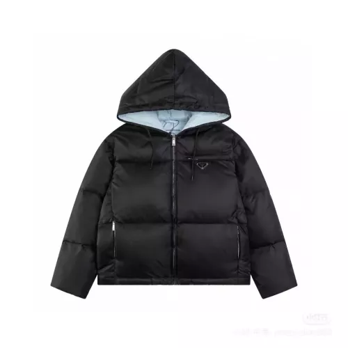 Cheap Prada Down Feather Coat Long Sleeved For Women #1363626 Replica Wholesale [$170.00 USD] [ITEM#1363626] on Replica Prada Down Feather Coat