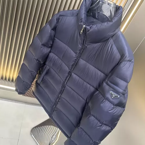 Cheap Prada Down Feather Coat Long Sleeved For Men #1363649 Replica Wholesale [$192.00 USD] [ITEM#1363649] on Replica Prada Down Feather Coat