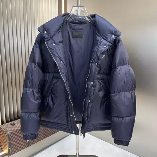 Cheap Prada Down Feather Coat Long Sleeved For Men #1363651 Replica Wholesale [$202.00 USD] [ITEM#1363651] on Replica Prada Down Feather Coat
