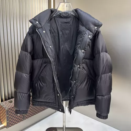 Cheap Prada Down Feather Coat Long Sleeved For Men #1363654 Replica Wholesale [$202.00 USD] [ITEM#1363654] on Replica Prada Down Feather Coat