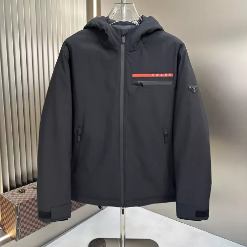 Prada Down Feather Coat Long Sleeved For Men #1363663