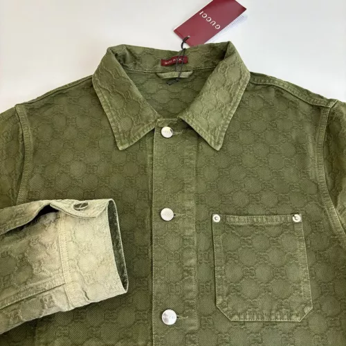 Cheap Gucci Jackets Long Sleeved For Unisex #1363696 Replica Wholesale [$98.00 USD] [ITEM#1363696] on Replica Gucci Jackets