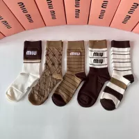 Cheap MIU MIU Socks #1352865 Replica Wholesale [$29.00 USD] [ITEM#1352865] on Replica MIU MIU Socks