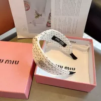 Cheap MIU MIU Headband For Women #1352888 Replica Wholesale [$27.00 USD] [ITEM#1352888] on Replica MIU MIU Headband