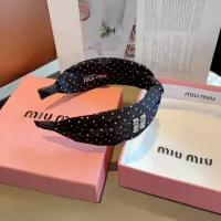 Cheap MIU MIU Headband For Women #1352889 Replica Wholesale [$27.00 USD] [ITEM#1352889] on Replica MIU MIU Headband