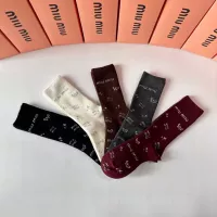 Cheap MIU MIU Socks #1352943 Replica Wholesale [$36.00 USD] [ITEM#1352943] on Replica MIU MIU Socks