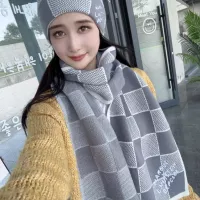 Cheap Louis Vuitton LV Hat and Scarf and Glove Set #1353271 Replica Wholesale [$42.00 USD] [ITEM#1353271] on Replica Louis Vuitton LV Hat and Scarf and Glove Set