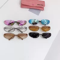 Cheap MIU MIU AAA Quality Sunglasses #1353280 Replica Wholesale [$60.00 USD] [ITEM#1353280] on Replica MIU MIU AAA Sunglasses