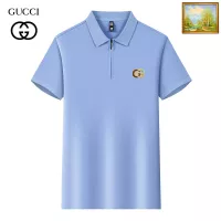 Cheap Gucci T-Shirts Short Sleeved For Men #1353550 Replica Wholesale [$34.00 USD] [ITEM#1353550] on Replica Gucci T-Shirts