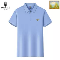 Cheap Prada T-Shirts Short Sleeved For Men #1353585 Replica Wholesale [$34.00 USD] [ITEM#1353585] on Replica Prada T-Shirts