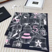 Cheap Chanel Silk Squares #1353638 Replica Wholesale [$64.00 USD] [ITEM#1353638] on Replica Chanel Scarves