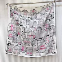 Cheap Chanel Silk Squares #1353639 Replica Wholesale [$64.00 USD] [ITEM#1353639] on Replica Chanel Scarves