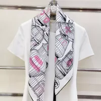 Cheap Chanel Silk Squares #1353639 Replica Wholesale [$64.00 USD] [ITEM#1353639] on Replica Chanel Scarves