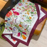 Cheap Gucci Silk Squares #1353665 Replica Wholesale [$64.00 USD] [ITEM#1353665] on Replica Gucci Scarf