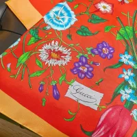 Cheap Gucci Silk Squares #1353668 Replica Wholesale [$64.00 USD] [ITEM#1353668] on Replica Gucci Scarf