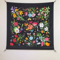 Cheap Gucci Silk Squares #1353670 Replica Wholesale [$64.00 USD] [ITEM#1353670] on Replica Gucci Scarf