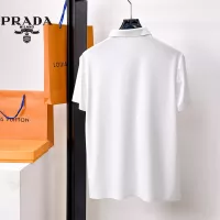 Cheap Prada T-Shirts Short Sleeved For Men #1353715 Replica Wholesale [$48.00 USD] [ITEM#1353715] on Replica Prada T-Shirts
