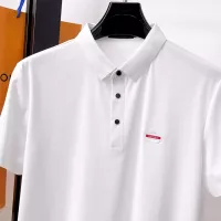 Cheap Prada T-Shirts Short Sleeved For Men #1353715 Replica Wholesale [$48.00 USD] [ITEM#1353715] on Replica Prada T-Shirts