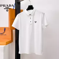 Cheap Prada T-Shirts Short Sleeved For Men #1353773 Replica Wholesale [$48.00 USD] [ITEM#1353773] on Replica Prada T-Shirts
