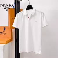 Cheap Prada T-Shirts Short Sleeved For Men #1353803 Replica Wholesale [$48.00 USD] [ITEM#1353803] on Replica Prada T-Shirts